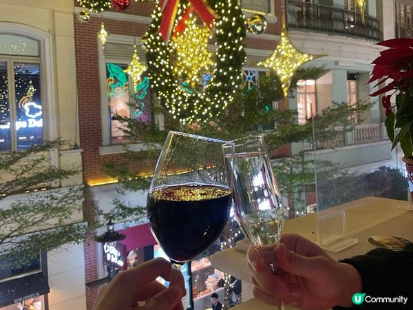 聖誕氣氛🎄香港落雪❄️灣仔囍帖街♥️露台西餐廳🍽️