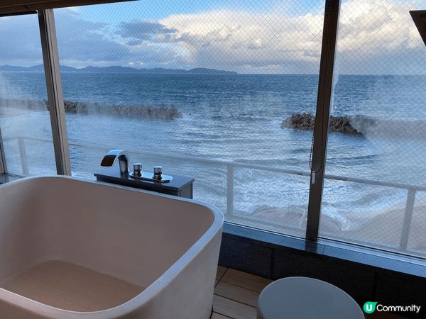 米子松月皆生溫泉, 每間房對住大海, 超美, 而且房入面有大...