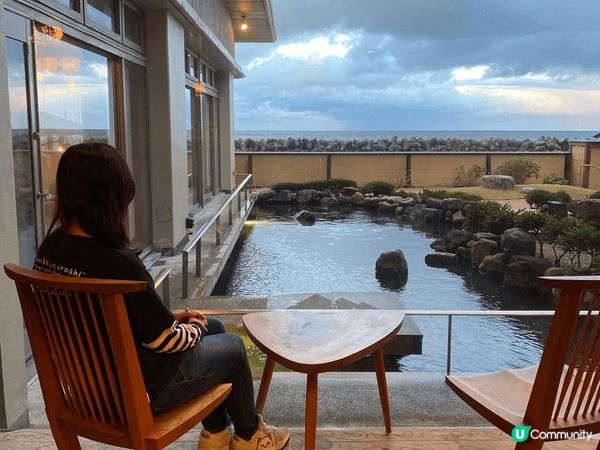 米子松月皆生溫泉, 每間房對住大海, 超美, 而且房入面有大...