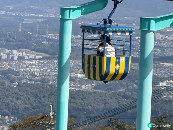 日本奈良生駒山遊樂園岩?親子情侶來玩一日假！入場免費，遊樂設...