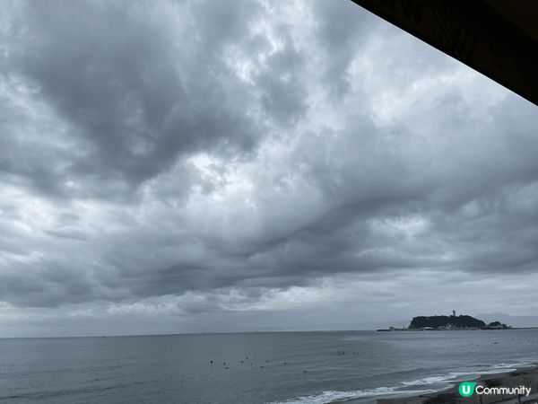 我最鍾意七里之濱。可以幸福自在望住個大海，係水清沙幼既海灘上...