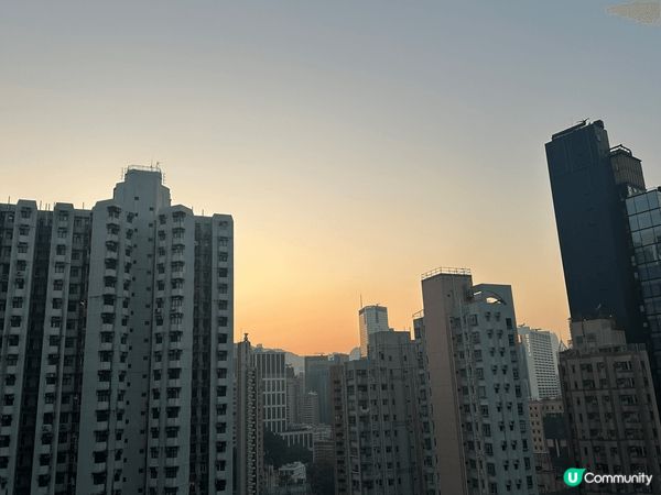 勵德?的黃昏，跟深水灣道的黃昏，景色同樣很美麗。