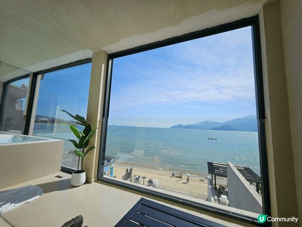 較場尾好像高級阪的長洲，晚上可玩煙花，環境一流
