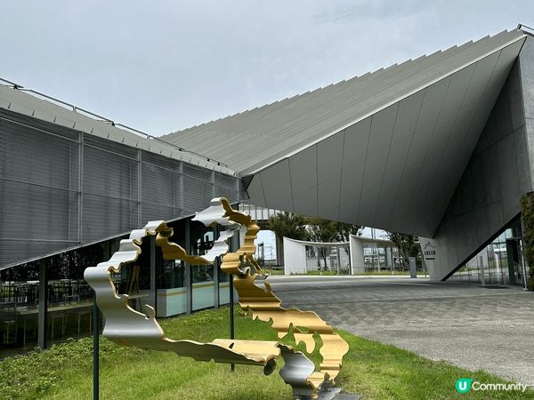 九州芸文館 隈研吾 🏛️  筑後船小屋站前打卡點