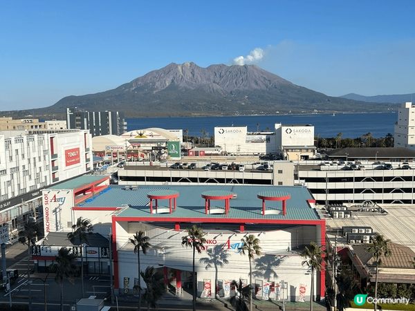 今次聖誕節去了日本鹿兒島,去嘆下､休息下!酒店房間對住櫻島,...