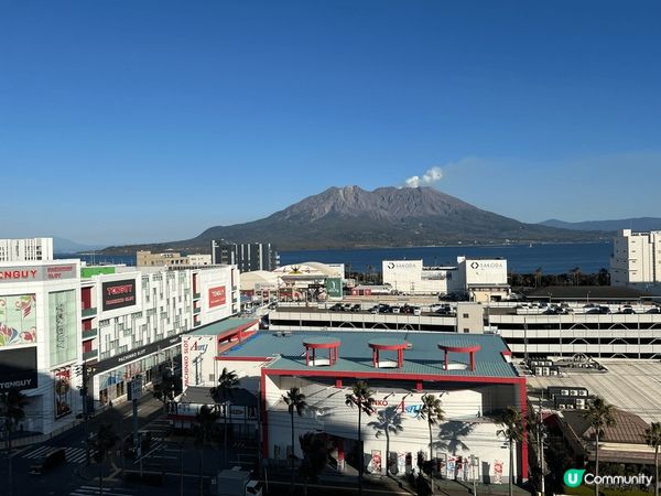 今次聖誕節去了日本鹿兒島,去嘆下､休息下!酒店房間對住櫻島,...