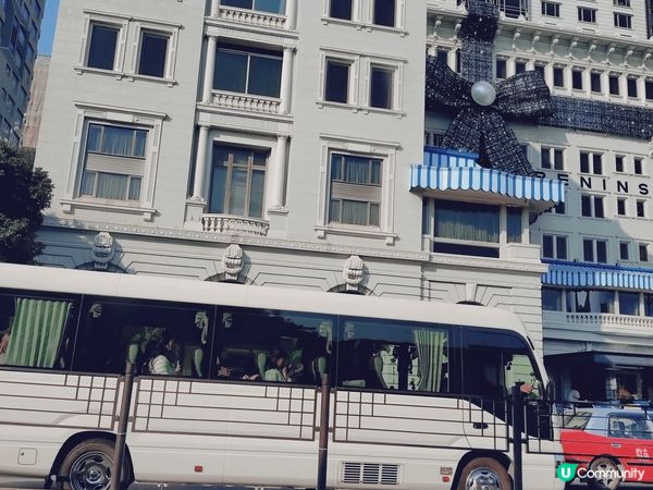 尖沙咀節日好去處～～半島外牆Chanel 裝飾，海港城外面聖...