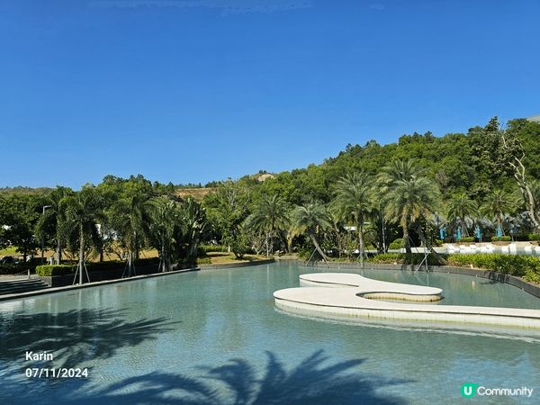灣仔君悦酒店，氣氛浪漫，超有聖誕氣氛