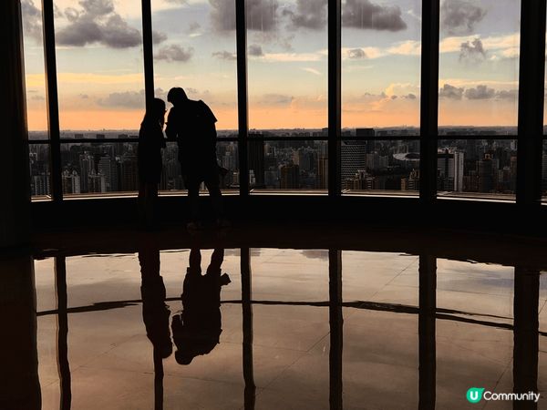 上海看得見風景的人民咖啡館｡要先預約才能上到觀景台樓層｡