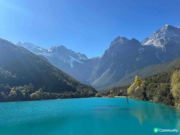 雲南藍月谷美景😍
