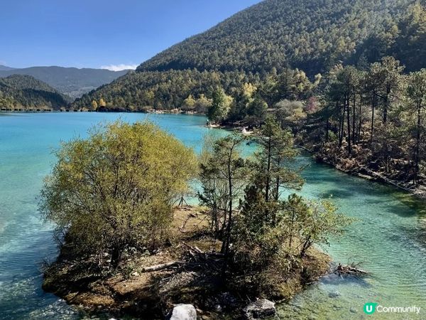 雲南藍月谷美景😍