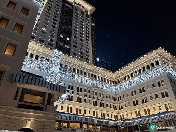 今年聖誕尖東又有打卡新搞作！半島酒店嘅外牆被Chanel嘅經...