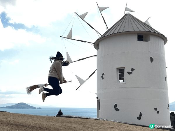 四國香川縣之旅，去了小豆島的橄欖公園打卡，和島上唯一釀酒廠-...