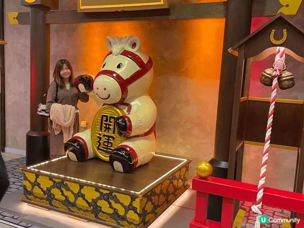 每年1月1號都一定會去馬場行過大運，因為新嘅一年馬場裏便都通...