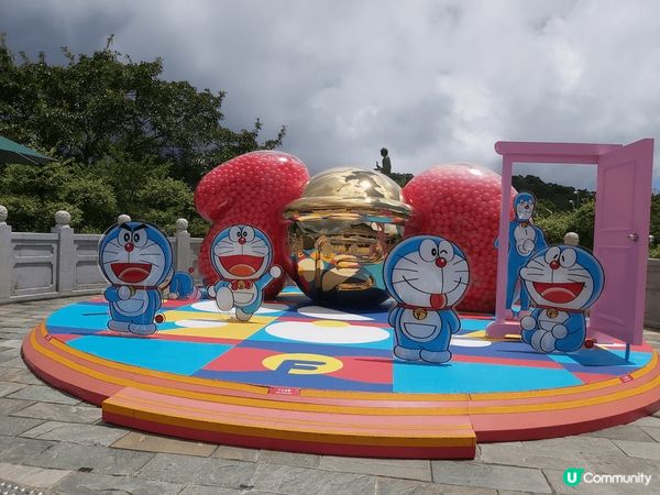 1.烏溪沙外風景；2.大嶼山主題多啦A夢打卡點；3.大嶼山蓮...