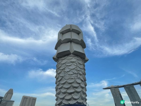 新加坡魚尾獅是一個超受歡迎的打卡熱點！這裡的美景讓人心情愉悅...