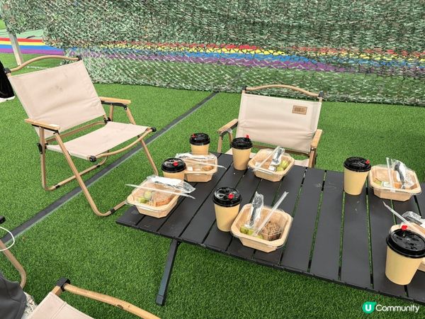 冬日郊游。喺田野邊睇住稻田食下午茶，悠閑又寫意既一日。
