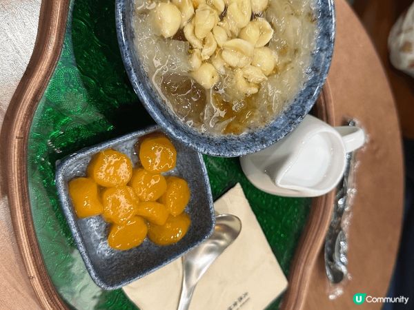 話梅骨酸甜適中，甜品甜度適中