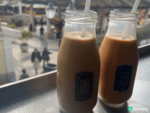 澳門世記咖啡冰室，樓上雅座坐低邊睇風景邊嘆招牌炭燒瓦煲咖啡，...