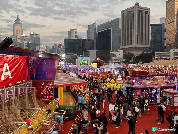 中環AIA友邦嘉年華又回歸啦，除左有每年必備既機動遊戲同攤位...