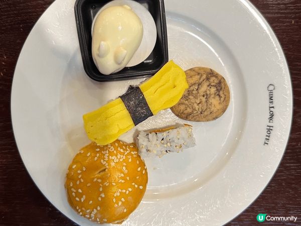 奶皇包@廣州長隆酒店自助餐