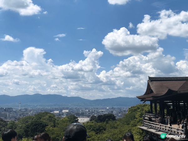 頭兩張係喺京都清水寺度影嘅，夏天去嘅時候萬里無雲，幾好；第三...