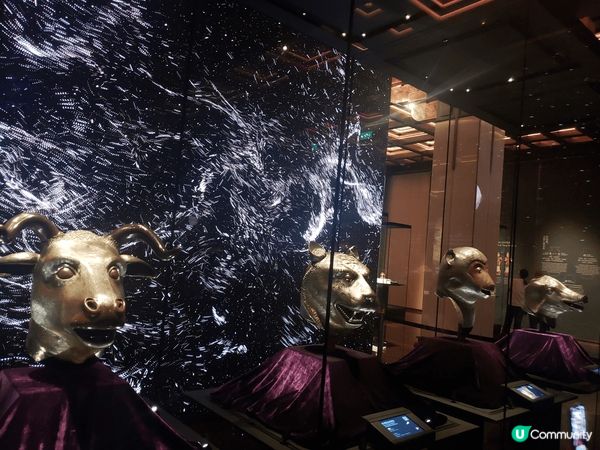 新年期間到訪澳門美高梅保利博物館，館內以創新科技立體展示多件...