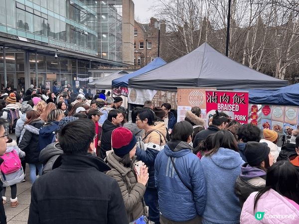 英國的年宵市集，港人過年必去的地方