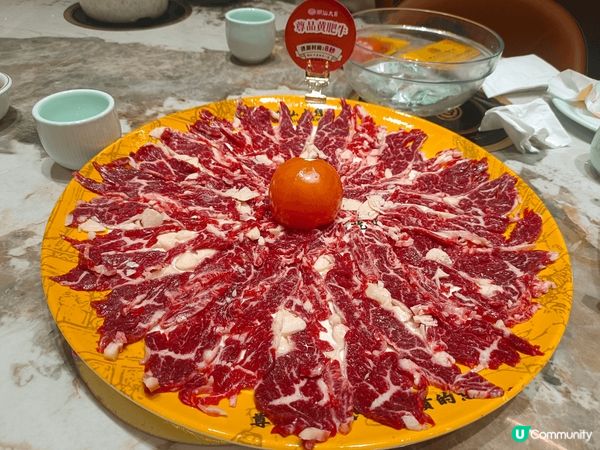 深圳大目牛最好吃的胸口油，牛肉丸及牛頸脊