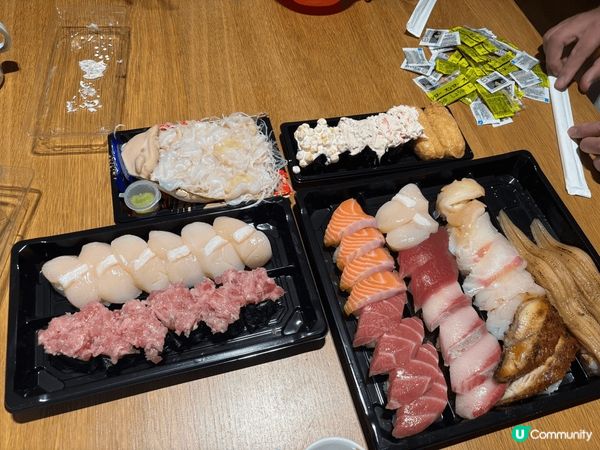 新鮮即開南非及愛爾蘭生蠔鮮甜好味.溫泉蛋及牛柳粒飯.象拔蚌刺...