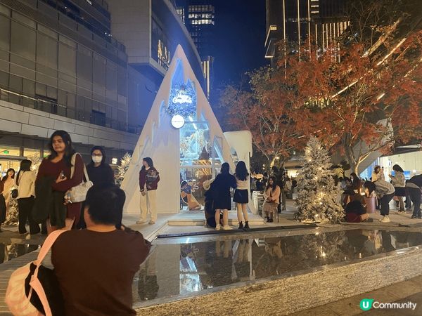深圳萬象前海商場 佈置到好似雪境 非常打卡，另外令我驚訝的係...