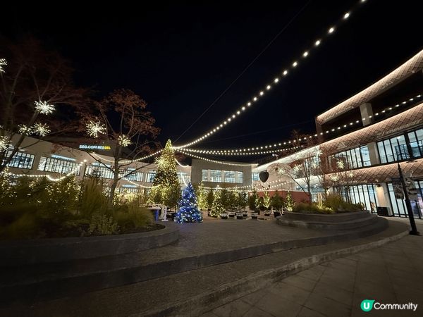 南韓金浦outlet. 大量聖誕裝飾最啱影相打卡。南韓本土品...