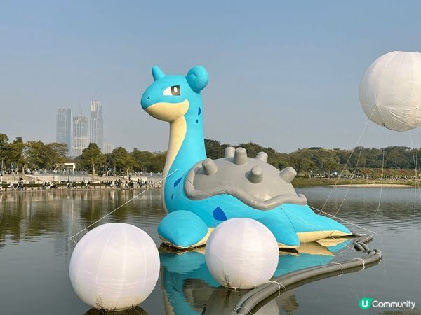 聖誕假期北上玩，玩大人細路都中意既pokemon展去行下，展...