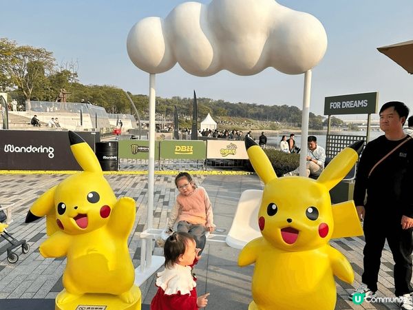 聖誕假期北上玩，玩大人細路都中意既pokemon展去行下，展...