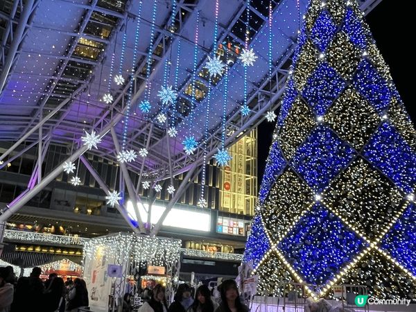 想過一個不一樣的聖誕，可以來到日本的聖誕市集，超巨型聖誕燈飾...