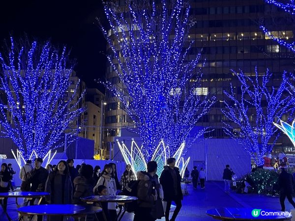 想過一個不一樣的聖誕，可以來到日本的聖誕市集，超巨型聖誕燈飾...