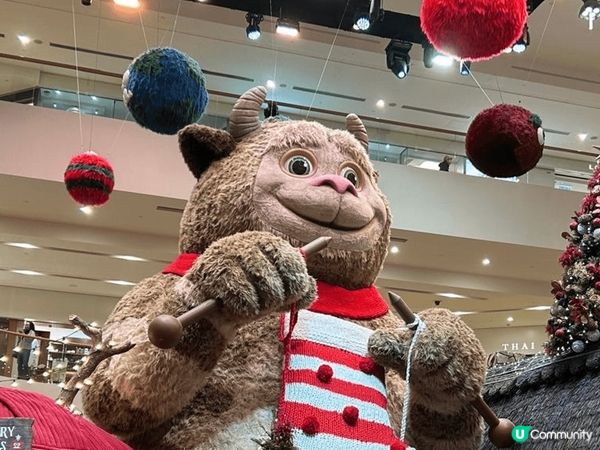 金鐘太古廣場Pacific Place嘅聖誕裝置好大型好靚，...