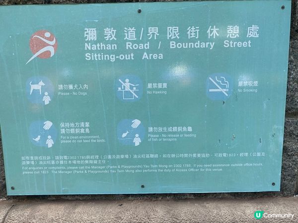 ## 彌敦道界限街，鬧市綠洲 🌳💦