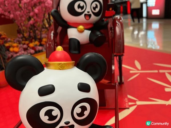 情人節快樂，農曆新年的裝飾周圍仲有得打下卡：）