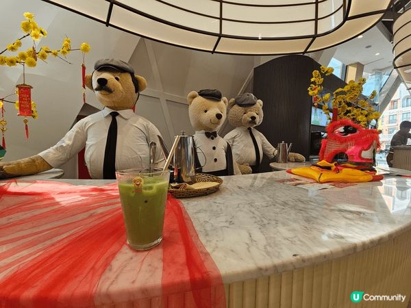 富國島泰迪熊博物館內的咖啡店環境溫馨，充滿泰迪熊元素，餐點精...