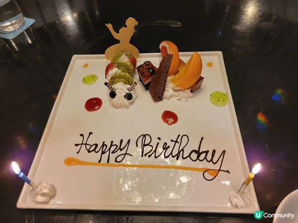 今年2月頭快閃東京池袋時去咗愛麗斯主題嘅城堡餐廳預祝老公生日...