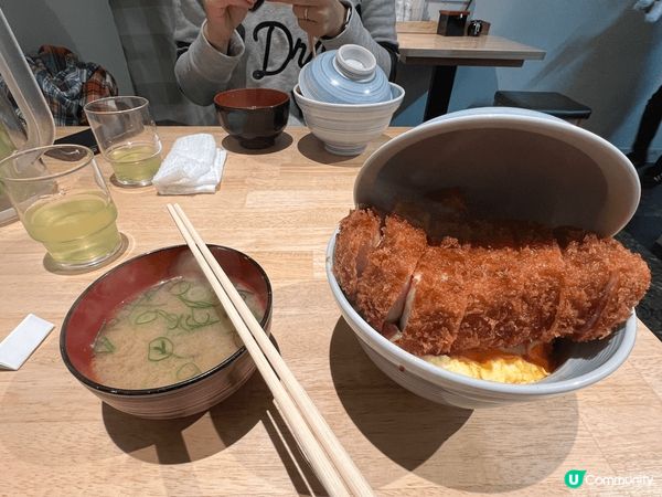 超好食既沾麵同埋厚切巨大脆豬扒丼飯😬好想再食吖