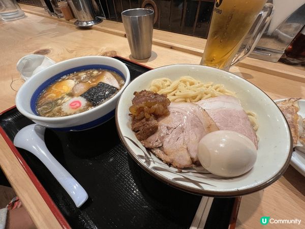 超好食既沾麵同埋厚切巨大脆豬扒丼飯😬好想再食吖