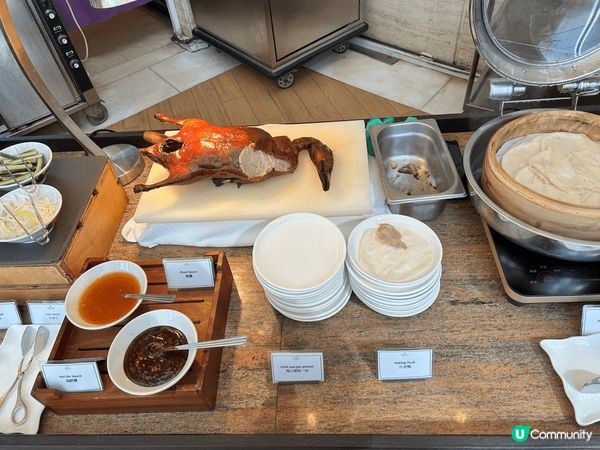 享受了美味的一頓自助餐，無論是食物品質，熱度及擺放都很細緻，...