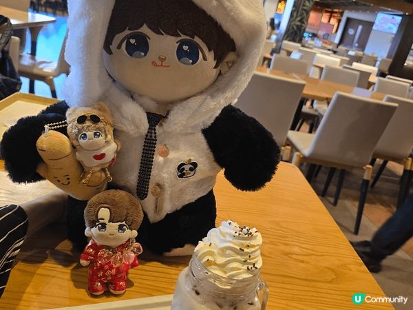 這是海洋公園內的美食推介，可愛的熊貓造型美食，讓你捨不得吃！...