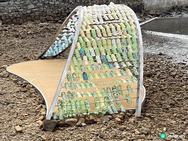 糧船灣嘅風景優美，吹住海風喺呢啲打卡熱點嗰度影相真係勁靚同埋...