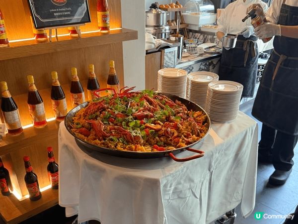 早前去咗The Market食自助餐，有香賓無張添，冷盤熱盤...