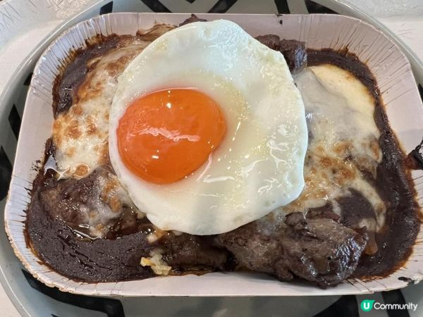 牛柳粒 🐮 紅酒汁 🍷 芝士 🧀 焗飯 🍚