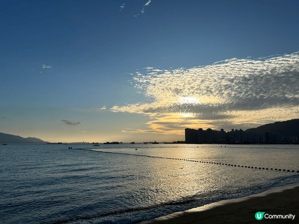 趁春天天氣回暖就率先去咗屯門黃金海岸睇日落吹海風，嗰度海灘比...