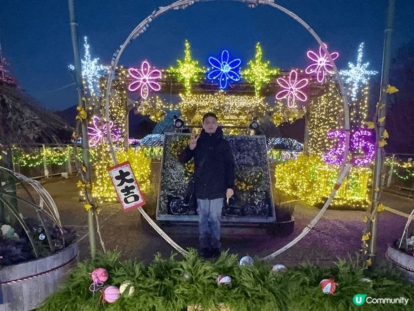 鳥取花迴廊十分值得去，除夕夜的燈飾十分漂亮，遊客也比較少，可...